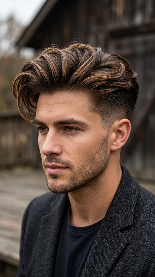 Slicked-Back Undercut
