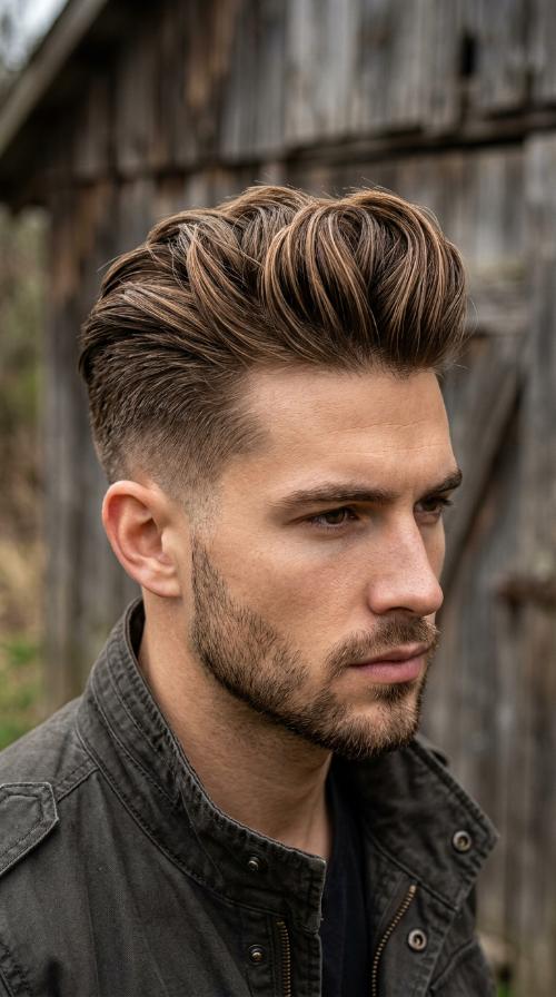 Slicked Back Undercut