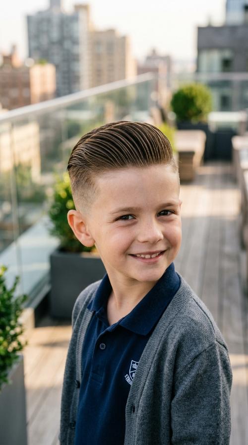 Slicked Back Undercut