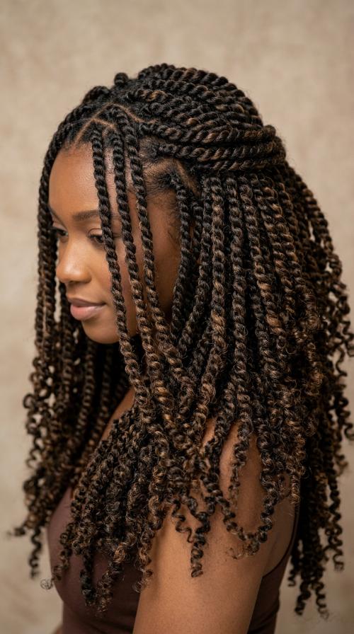 Small Two-Strand Twists