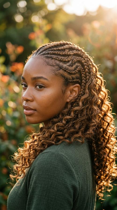 Snake Braids Pattern