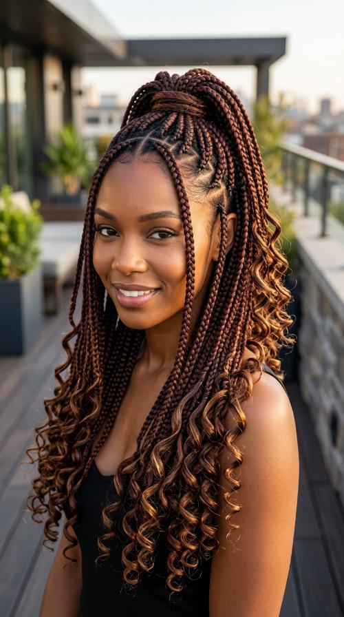 Snoopy House Red Box Braids