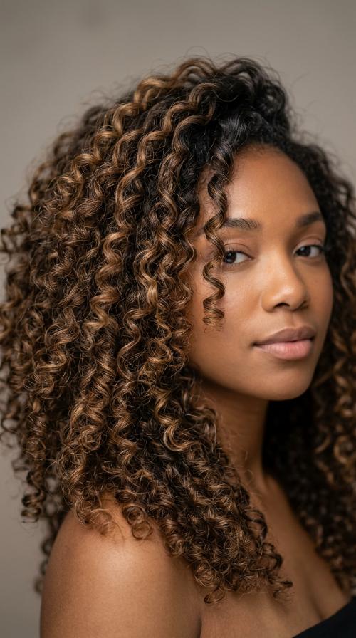 Soft Bantu Knot Out