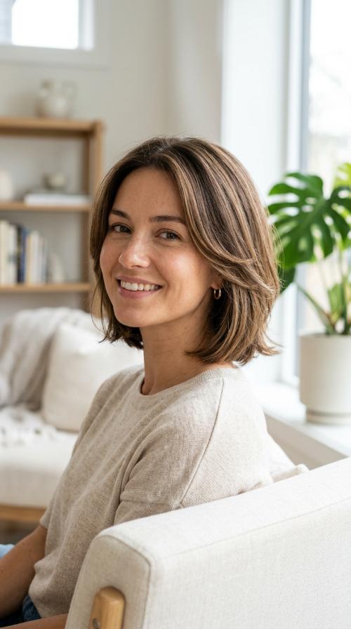Soft Layered Bob