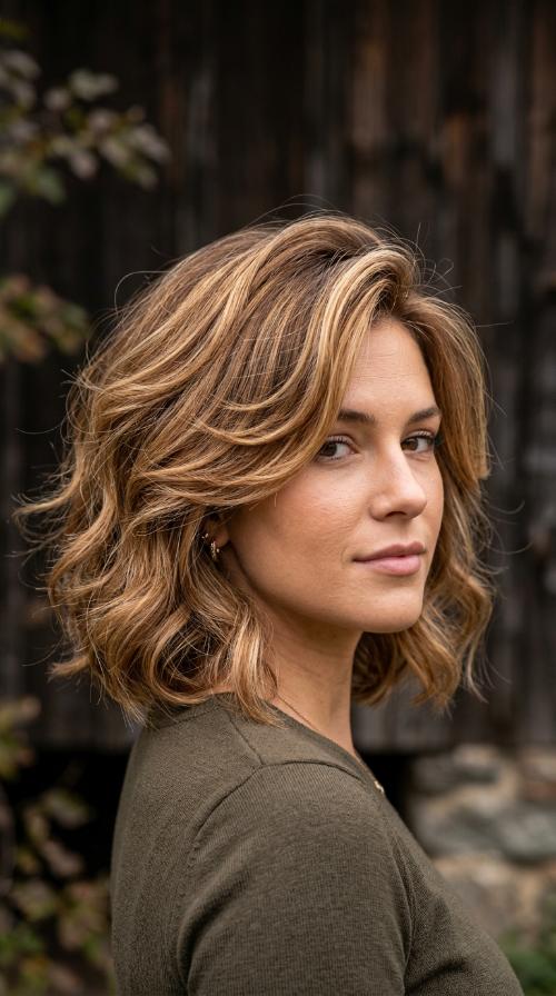 Soft Layered Bob