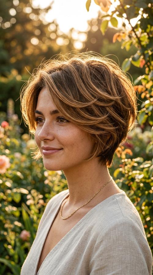 Soft Layered Pixie