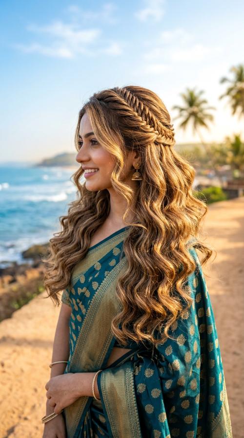 Soft Open Waves for Butterfly Drape