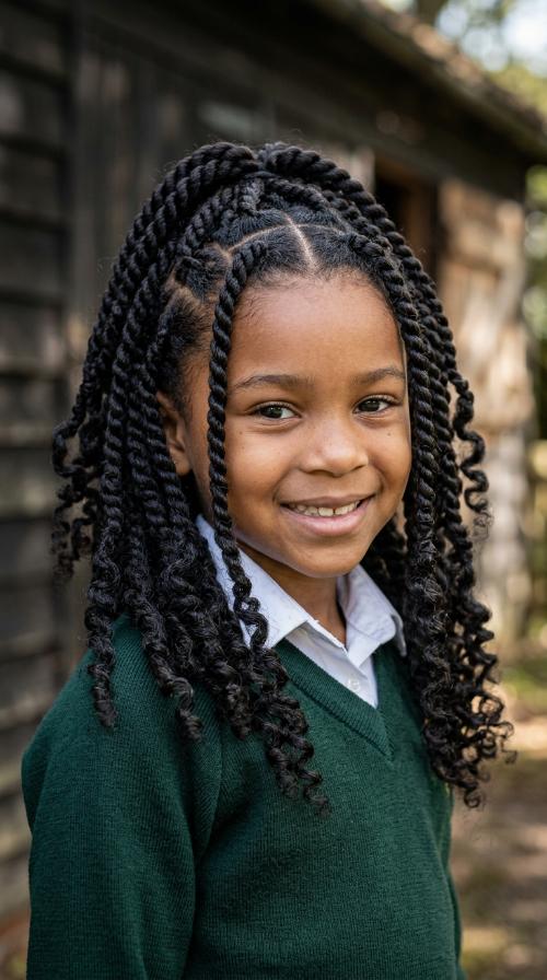 Soft Two-Strand Twists