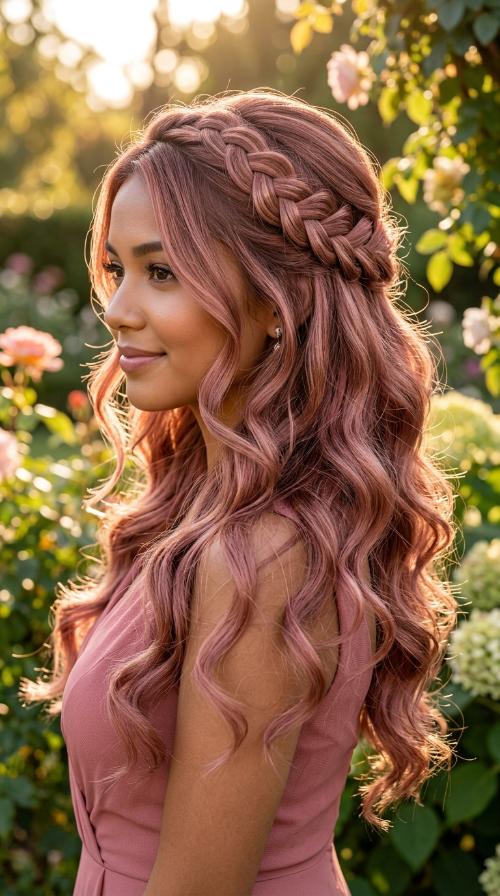 Soft Waves for Dusty Rose