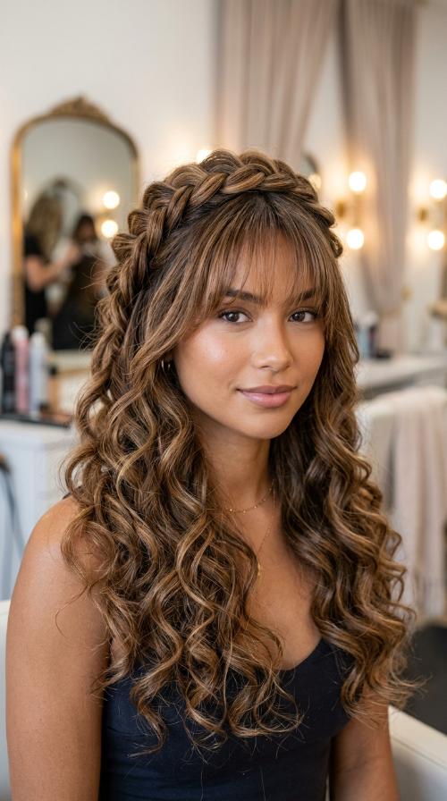Soft Wispy Bangs