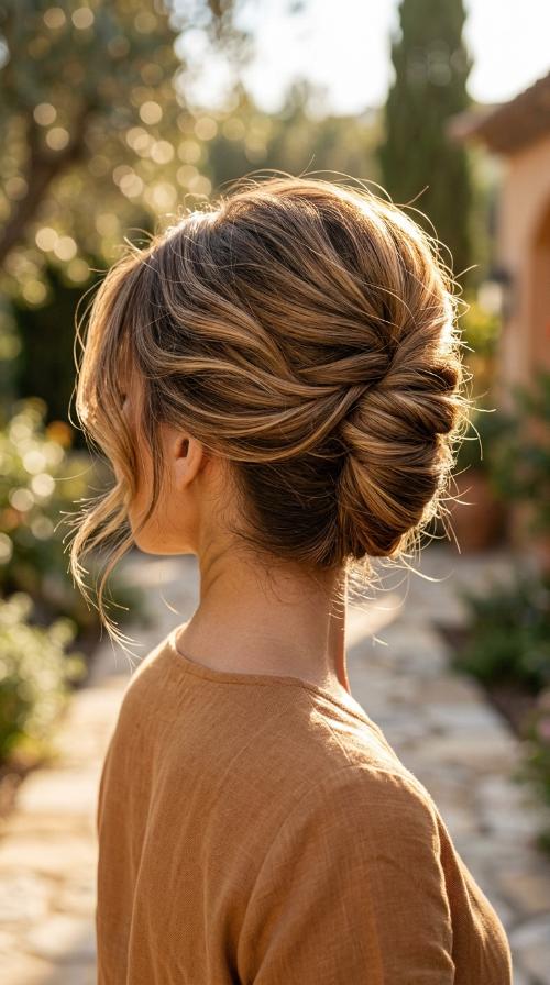 Sophisticated French Twist