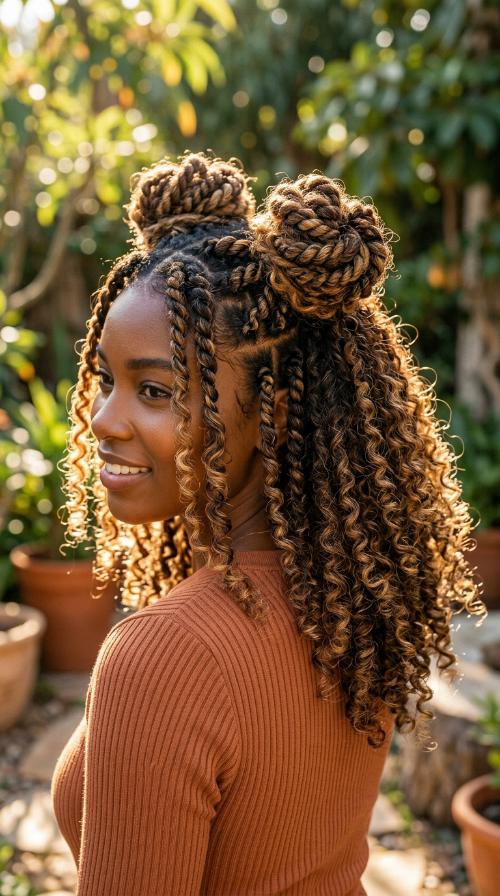Space Bun Twists