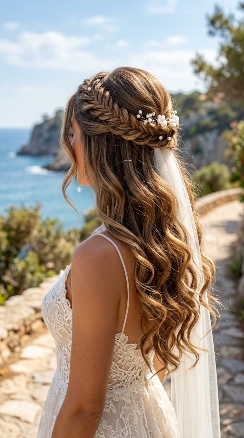 Spaghetti Straps with Beachy Texture