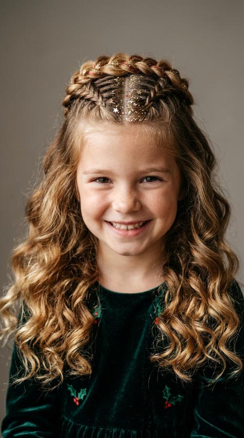 Sparkling Bio-Glitter Parting