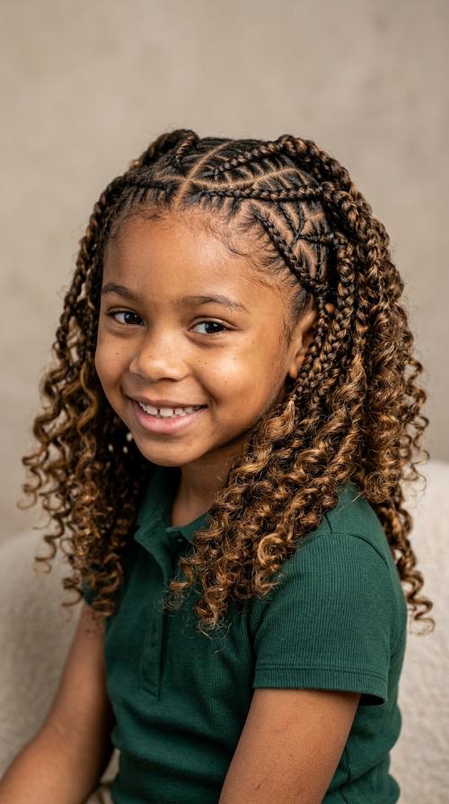 Spider-Web Cornrows