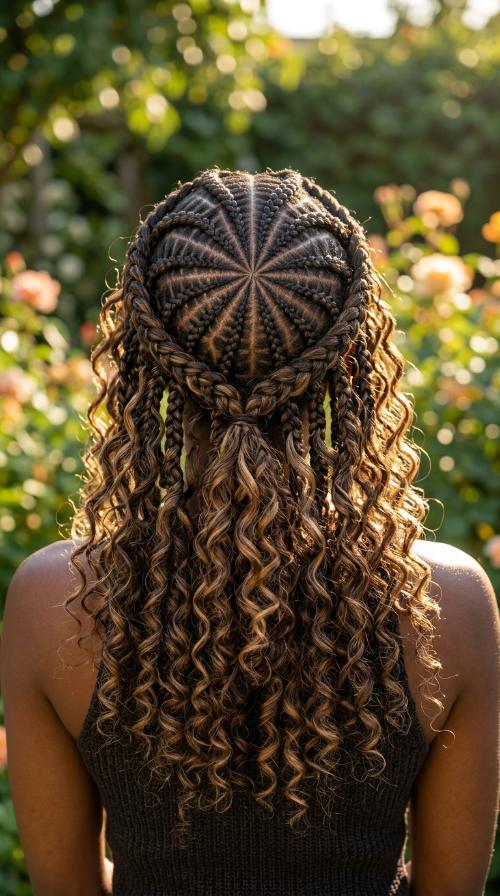 Spider Web Intricate Back