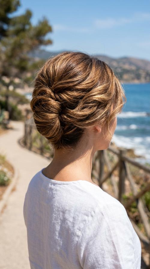 Structured French Twist