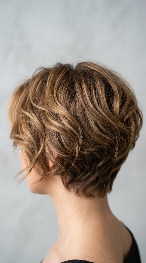 Structured Pixie Style