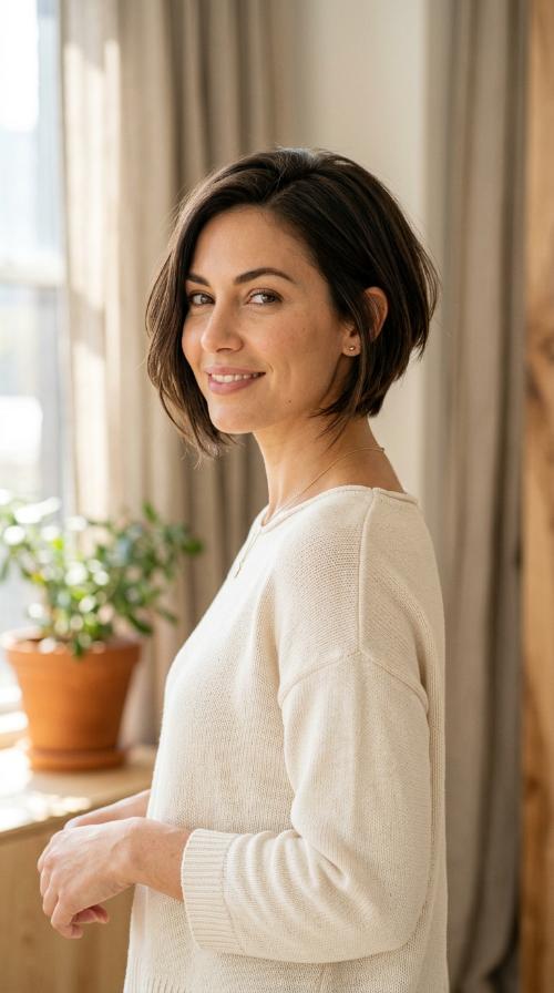 Tapered Back Bob