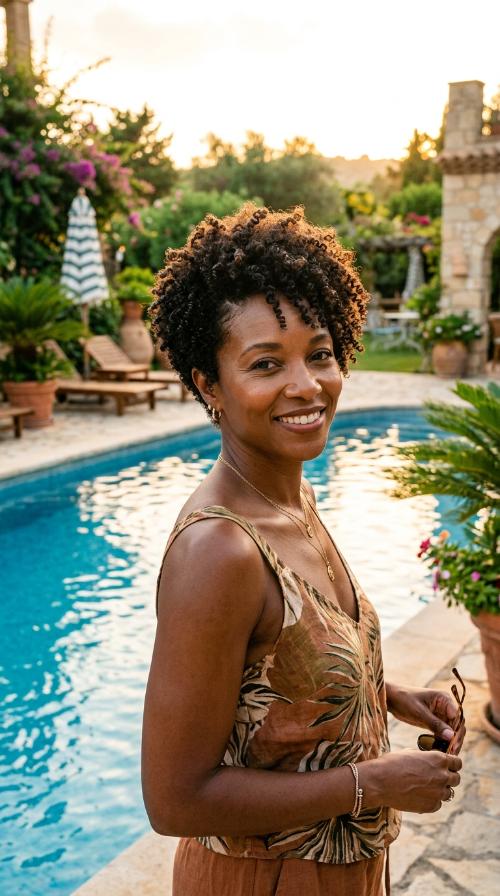 Tapered Curly Cut