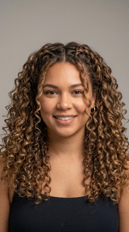 Tapered Natural Curls