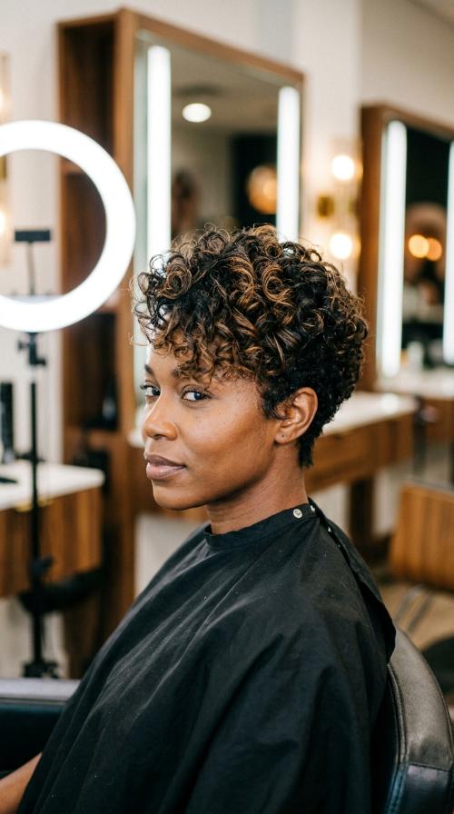 Tapered Pixie Cut