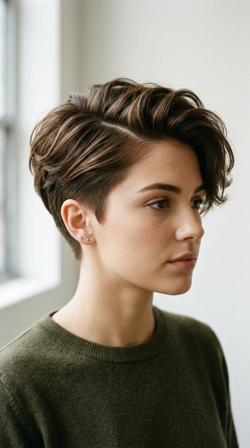 Tapered Side-Part Crop