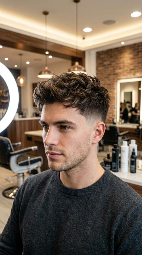 Textured Crop Fade