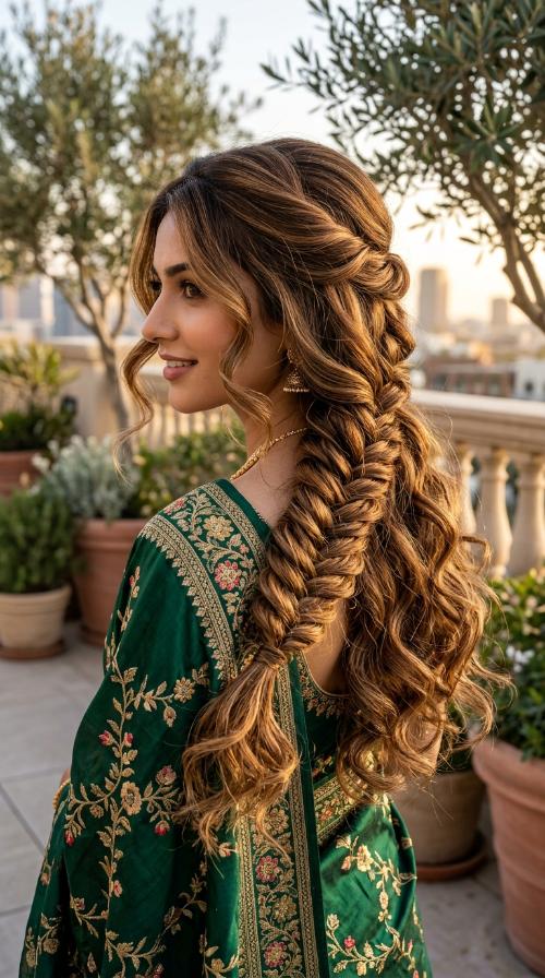 Textured Fishtail Braid