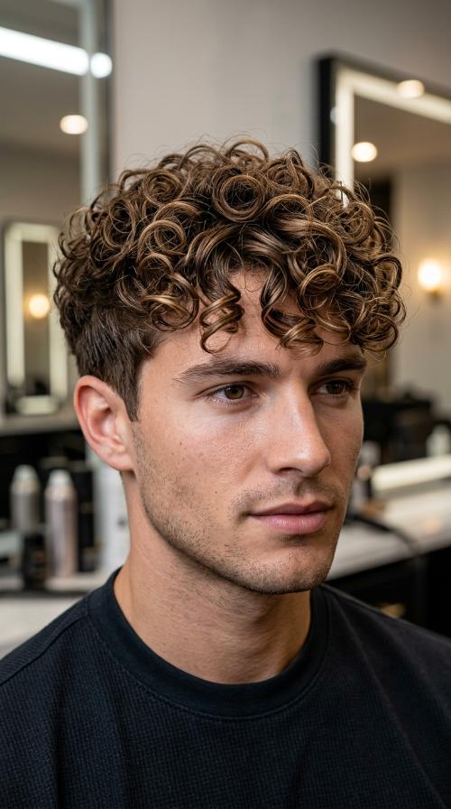 Textured Fringe for Short Type 3C Curls