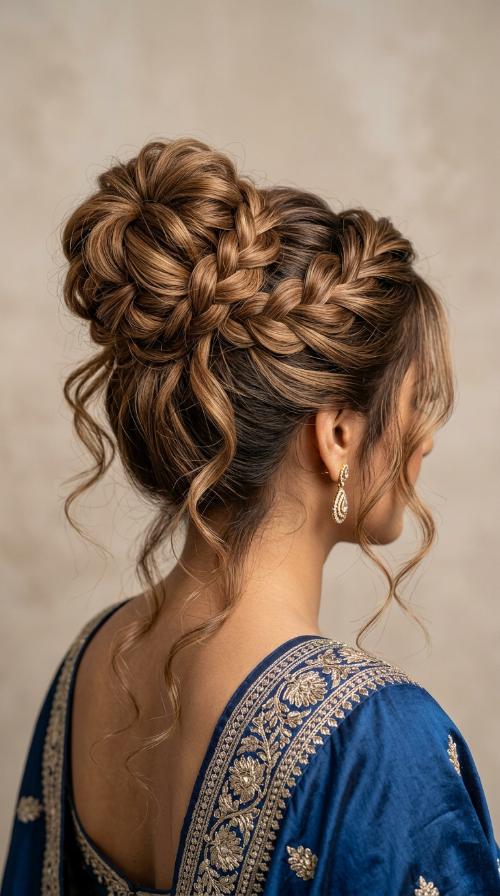 Textured High Bun
