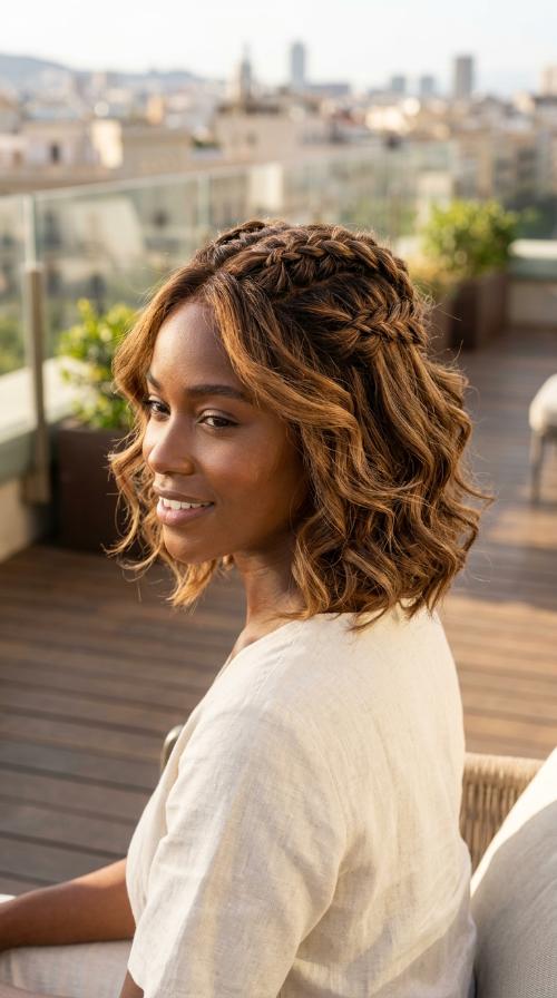 Textured Layered Bob