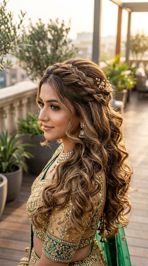 Textured Layers for Heavy Lehengas