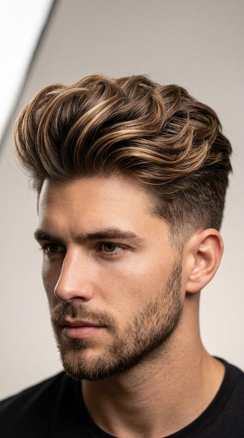 Textured Pompadour