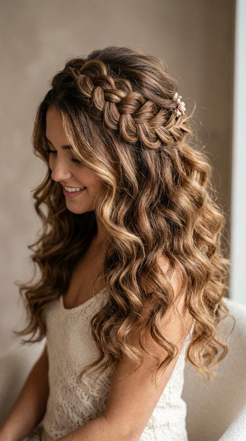 Textured Romantic Updo