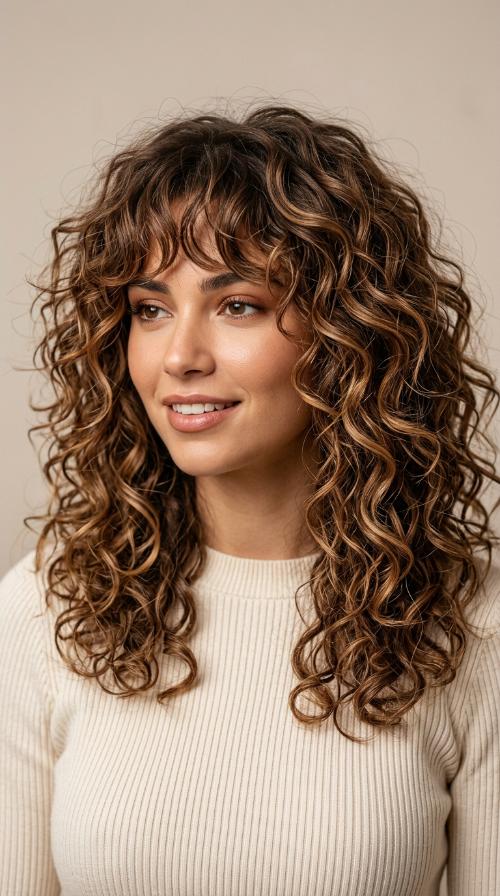 Textured Shag Curls