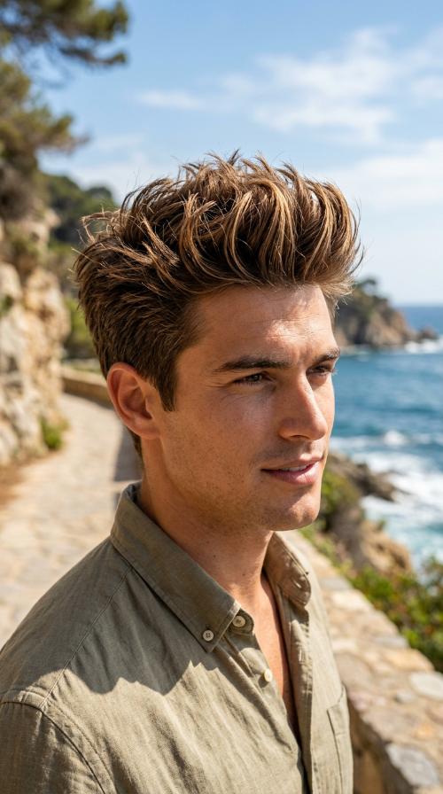 Textured Spiky Top