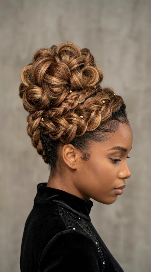 The Architectural High Bun