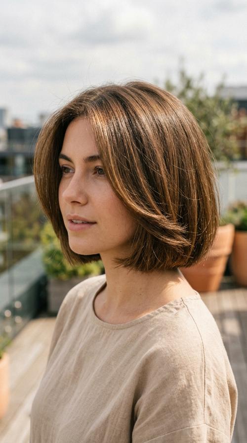 The Blunt Ear-Length Cut