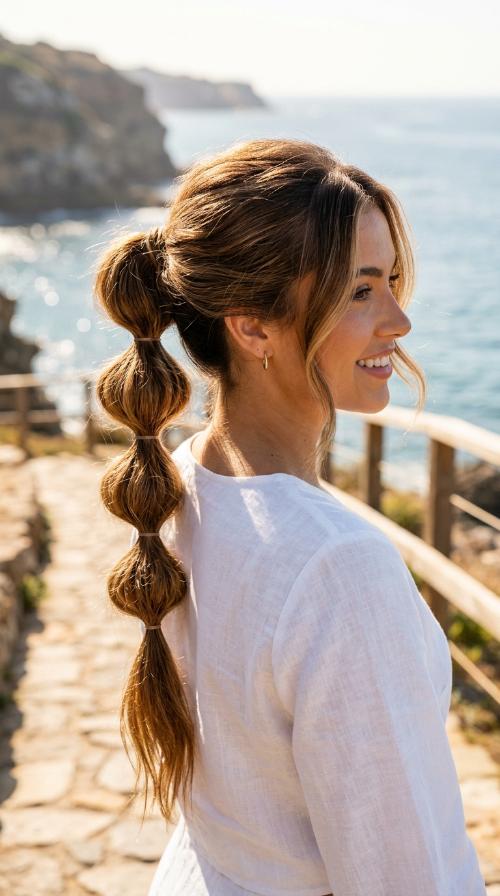 The Bubble Ponytail