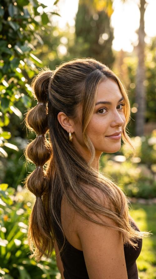 The Bubble Ponytail