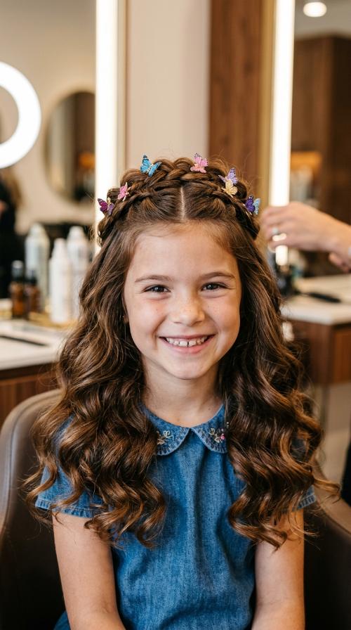 The Butterfly Clip Crown