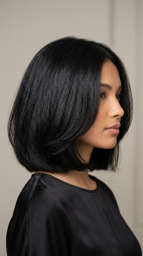 The Classic Blunt Bob Air-Dry