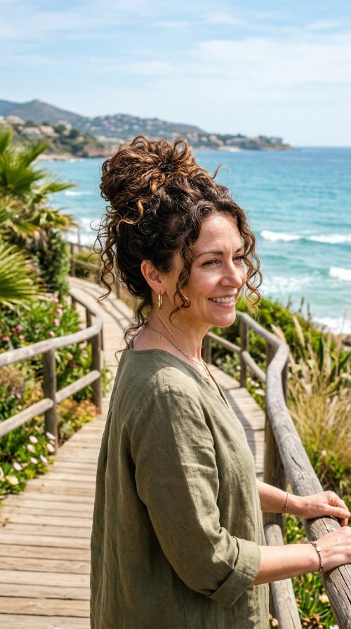 The Classic High Messy Bun