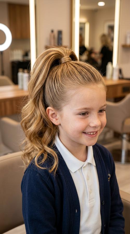 The Classic High Ponytail