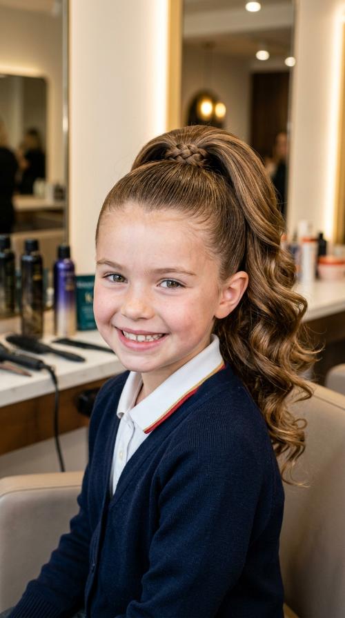 The Classic High Ponytail