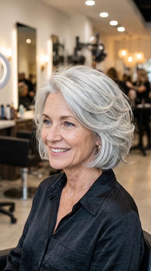 The Classic Layered Bob