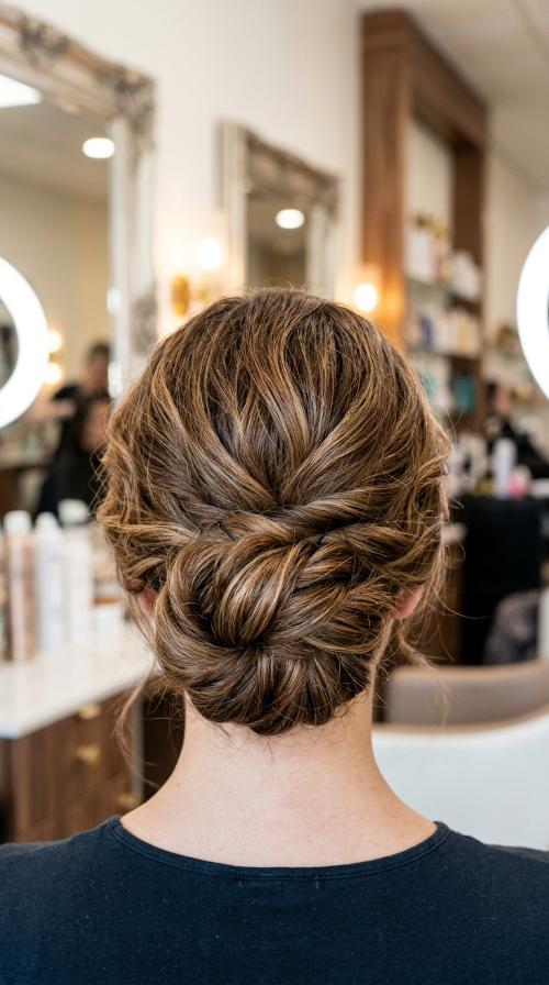 The Classic Low Chignon