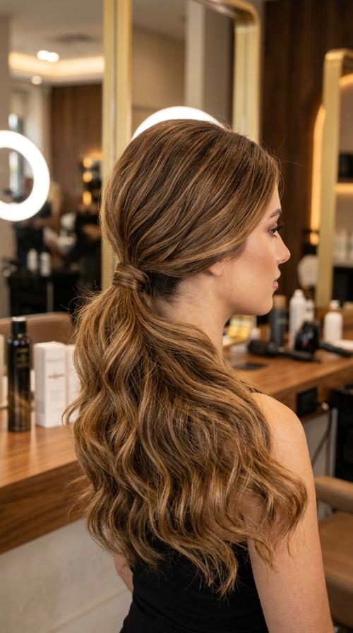The Classic Low Ponytail