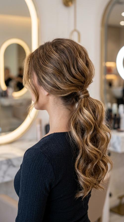The Classic Low Ponytail